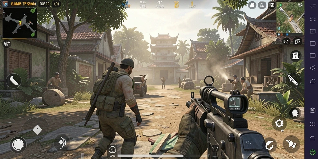 Tampilan gameplay <strong>API77</strong> yang intens dan penuh aksi.