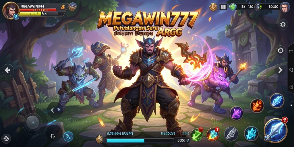 Tampilan menarik dari gameplay MEGAWIN777 di dunia ARPG.