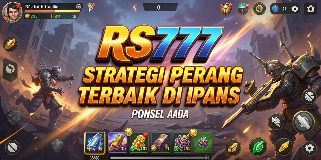 Screenshot gameplay RS777 menampilkan taktik pertempuran mendebarkan.