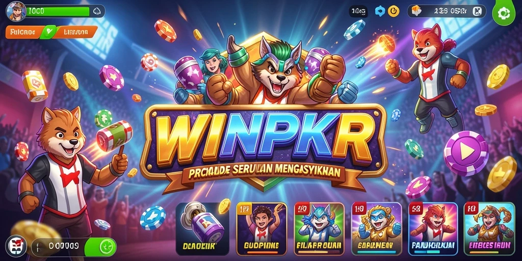 Screenshot gameplay terbaik dari WINPKR yang menggambarkan momen seru.